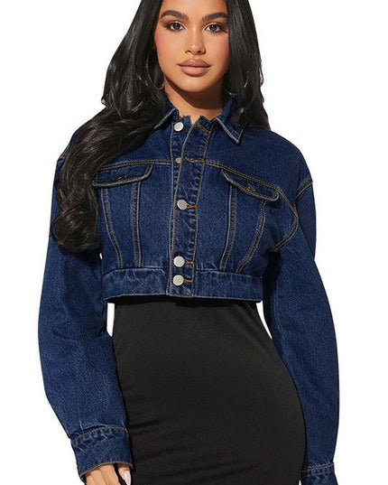 WOMEN FASHION DENIM JACKET