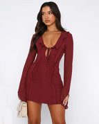 S / Wine Red