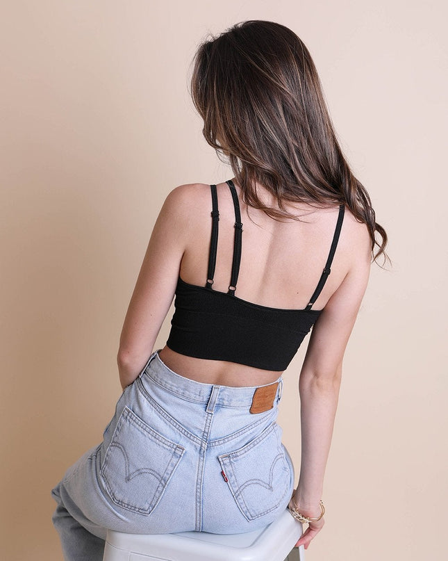 Offset Shoulder Brami Top